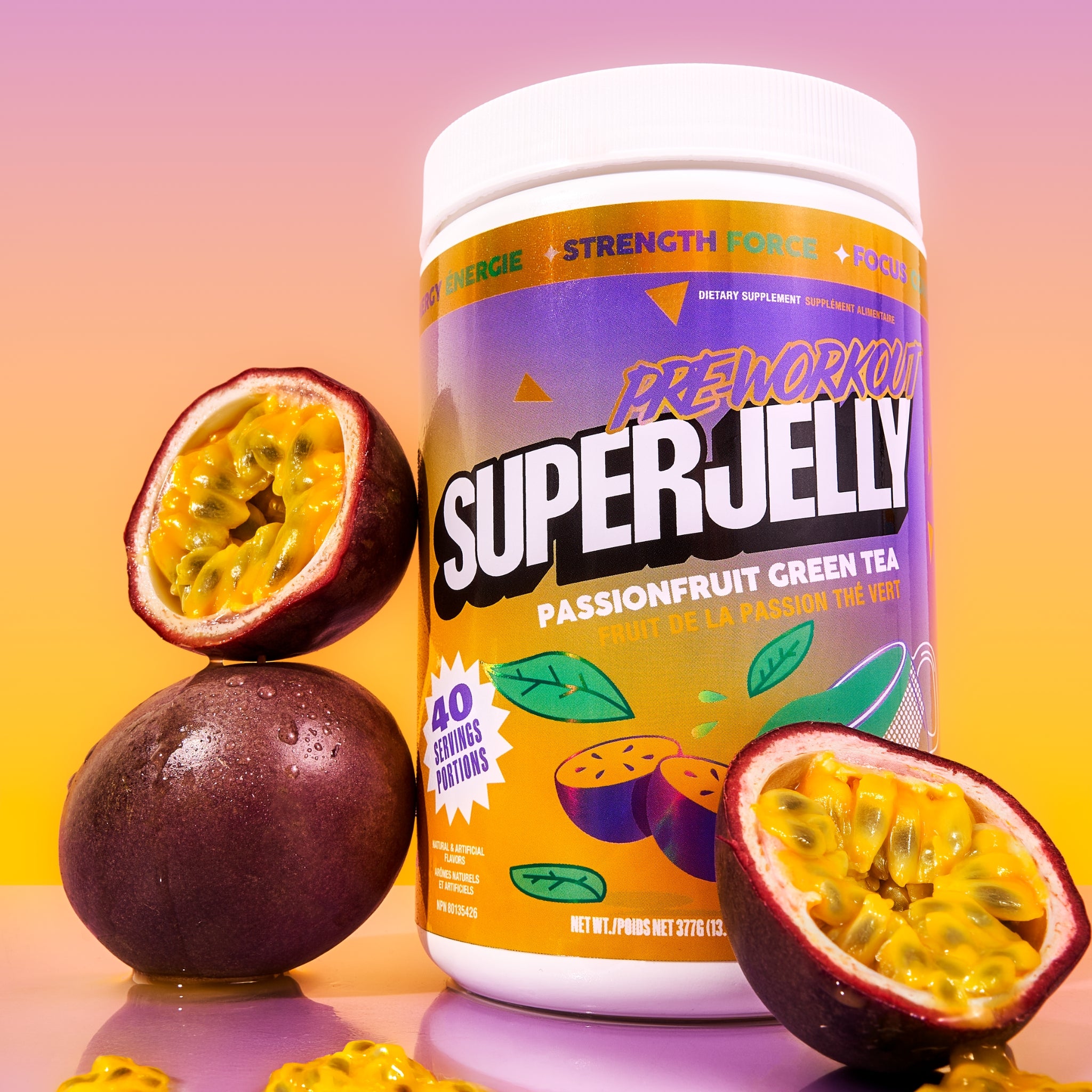 PASSIONFRUIT GREEN TEA PRE-WORKOUT