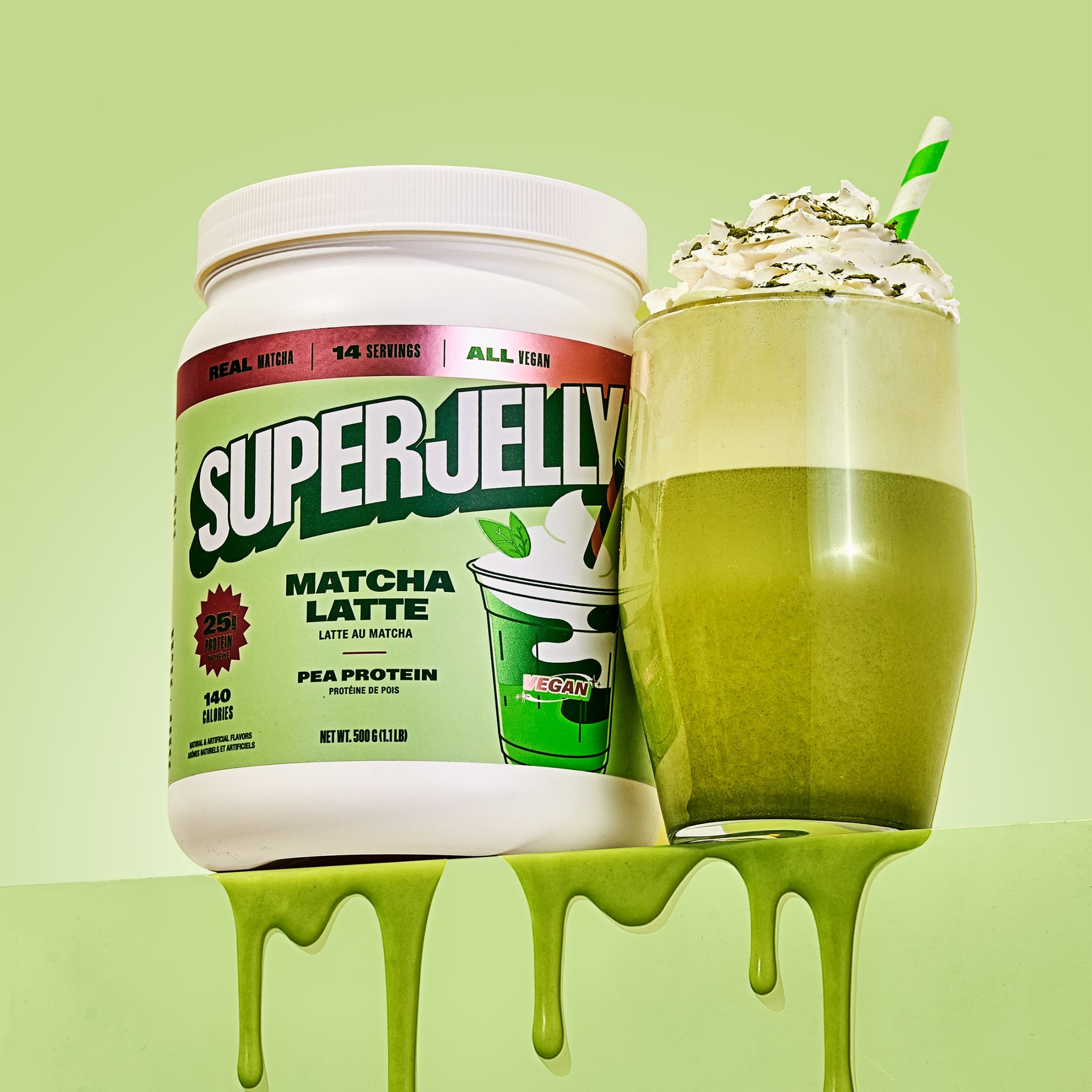 MATCHA LATTE PEA PROTEIN