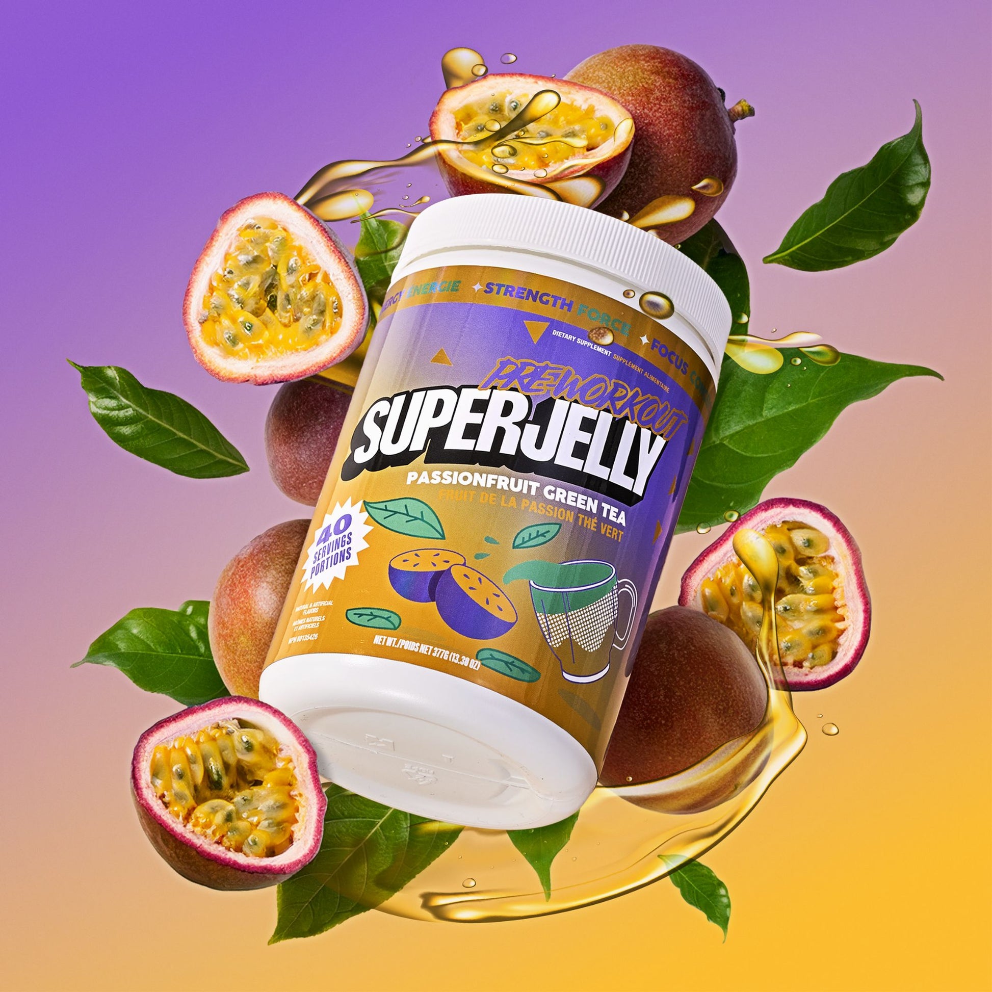 PASSIONFRUIT GREEN TEA PRE-WORKOUT