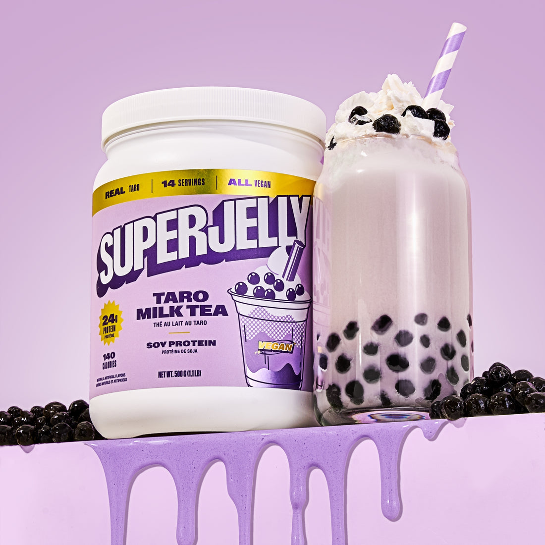 TARO MILK TEA SOY PROTEIN