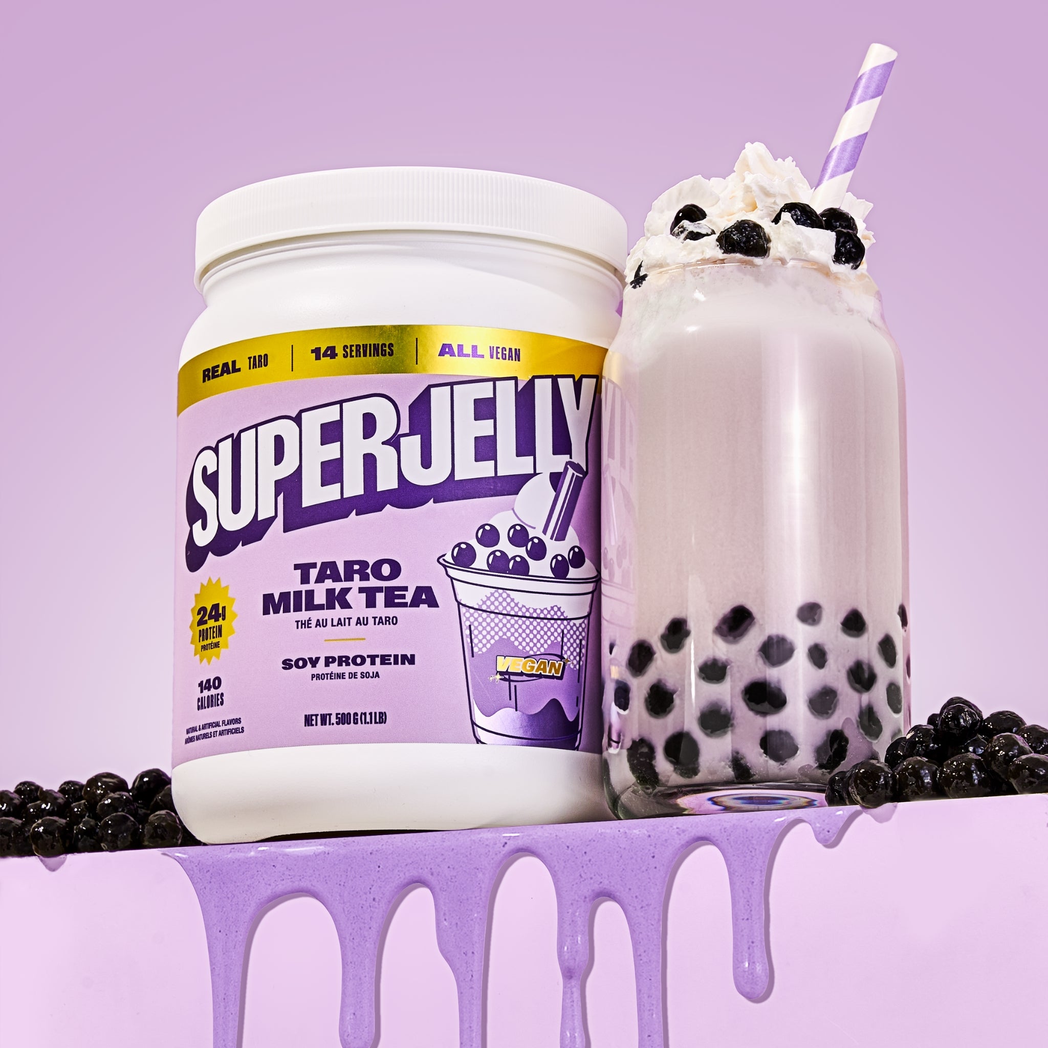 TARO MILK TEA SOY PROTEIN
