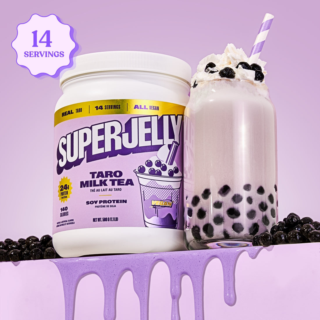 TARO MILK TEA SOY PROTEIN