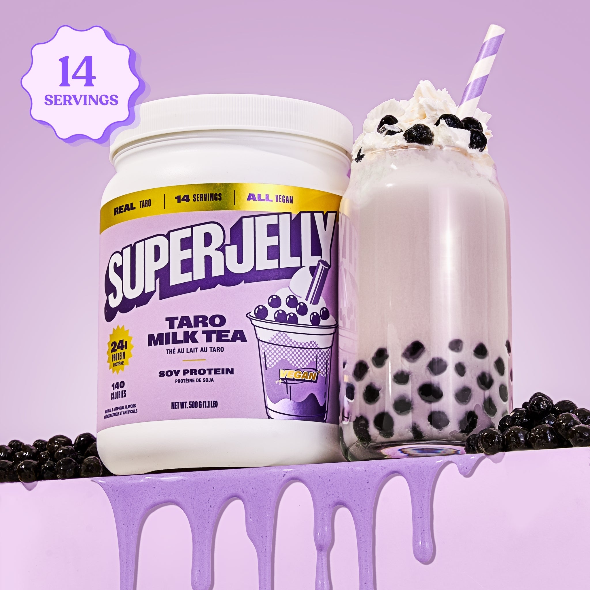 TARO MILK TEA SOY PROTEIN