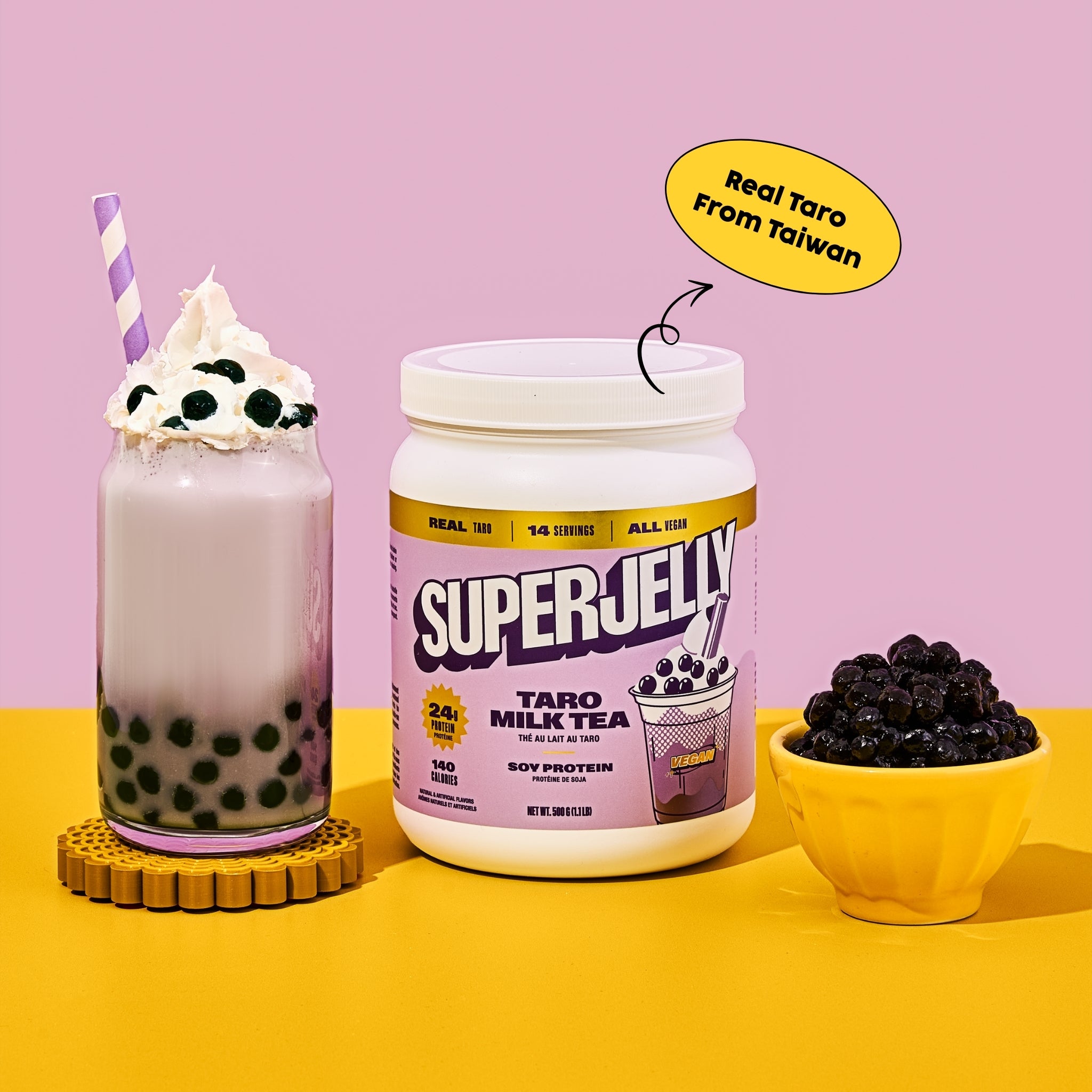 TARO MILK TEA SOY PROTEIN
