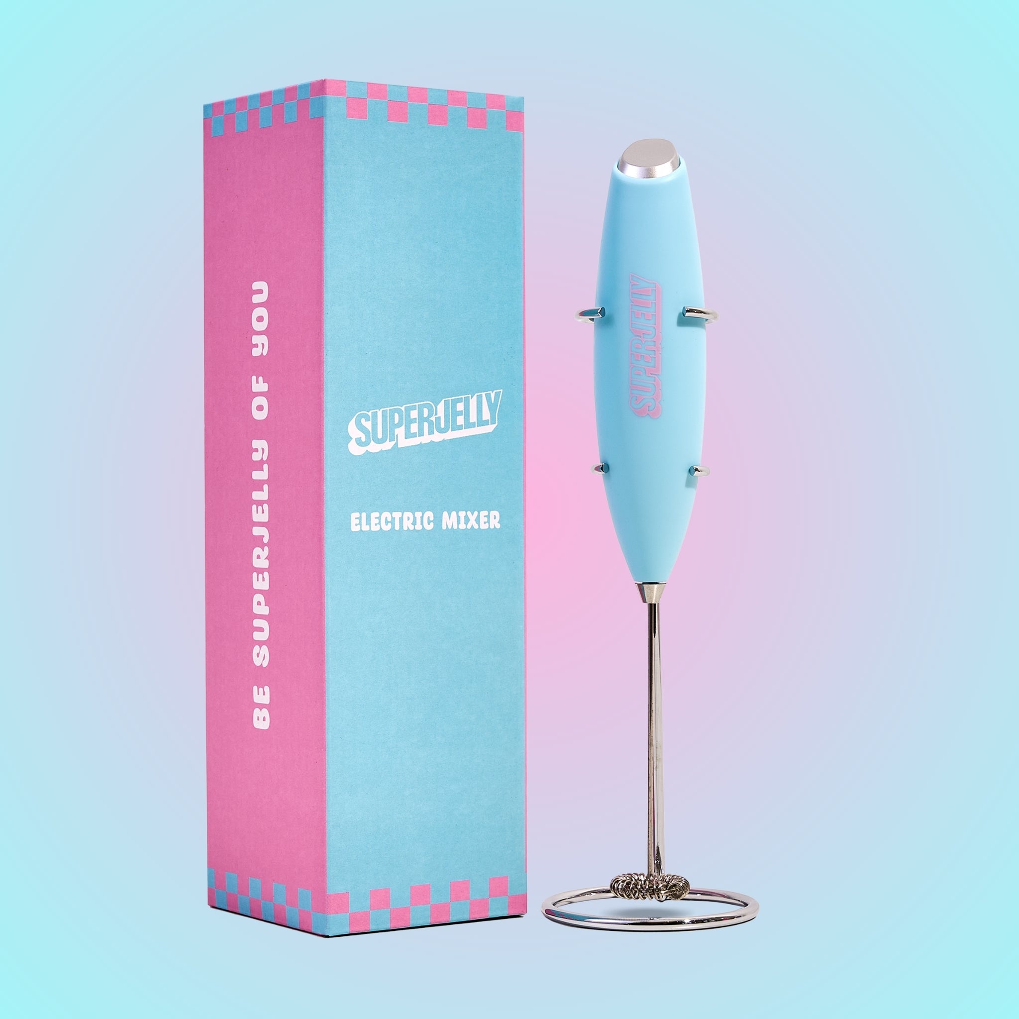SUPERJELLY Baby Blue Electric Mixer