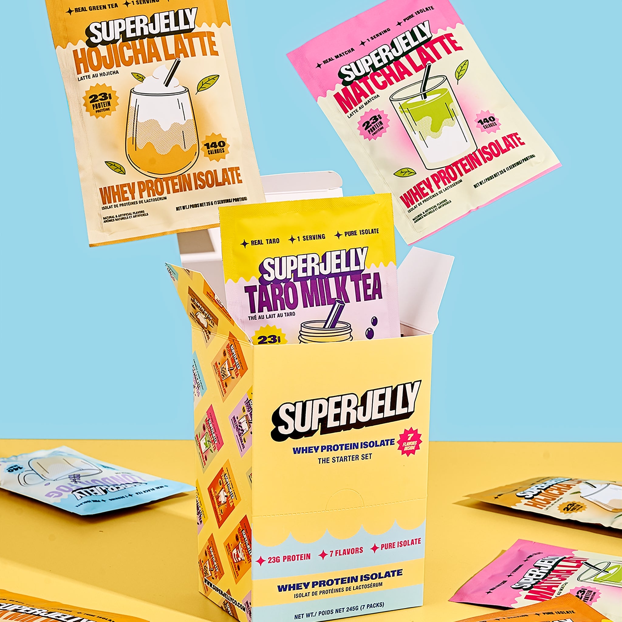 Load video: Whey Protein Sample Packs